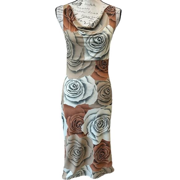 Y2k Styles Roses Midi Sundress - Picture 1 of 9